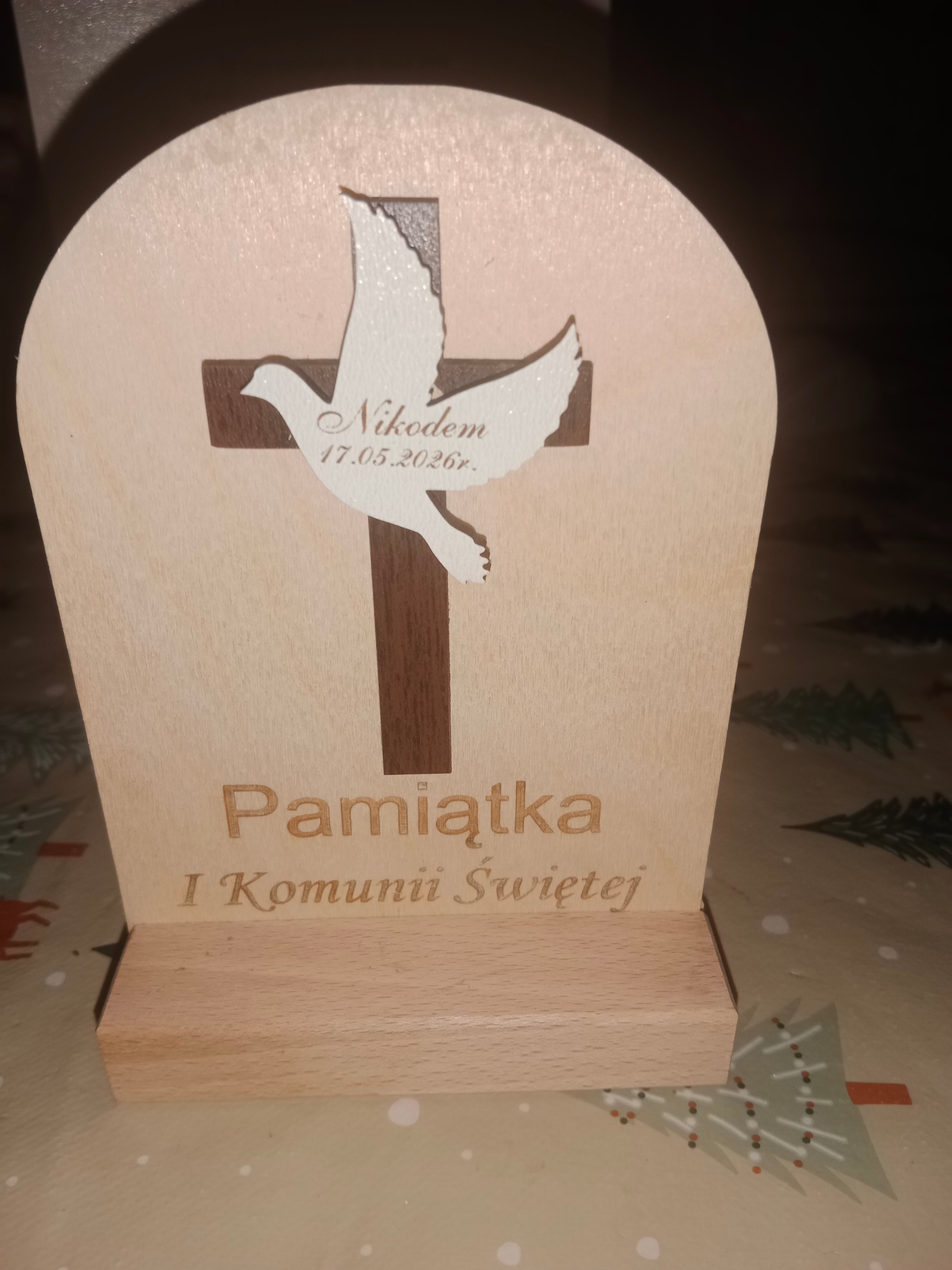 Pamiątka pierwszej komunii Świętej